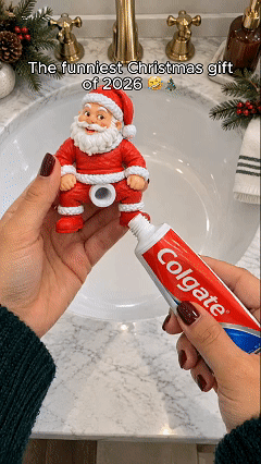 đ
Rolig tomte-tandkrĂ€mdispenser â frĂ€ck julklapp med skĂ€mtâš3% rabattkod: NOR3