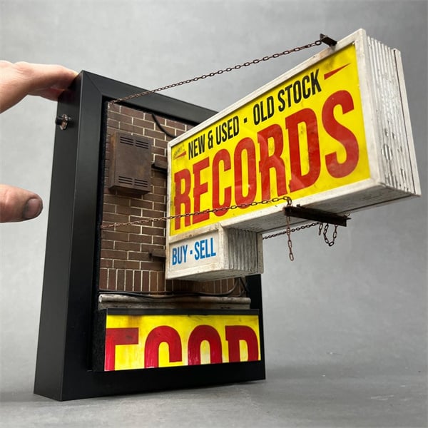 đ„LAST DAY 49% OFF-Record Store Retro Wall Light - Record Collector Giftâš3-Year Warranty