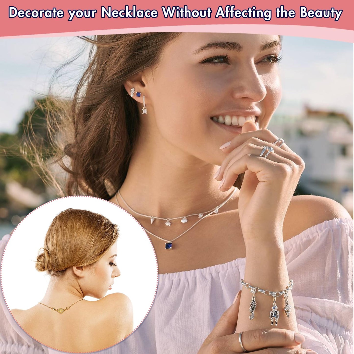 đ„Magnetic Necklace Clasps and Closures Kit(12pcs)