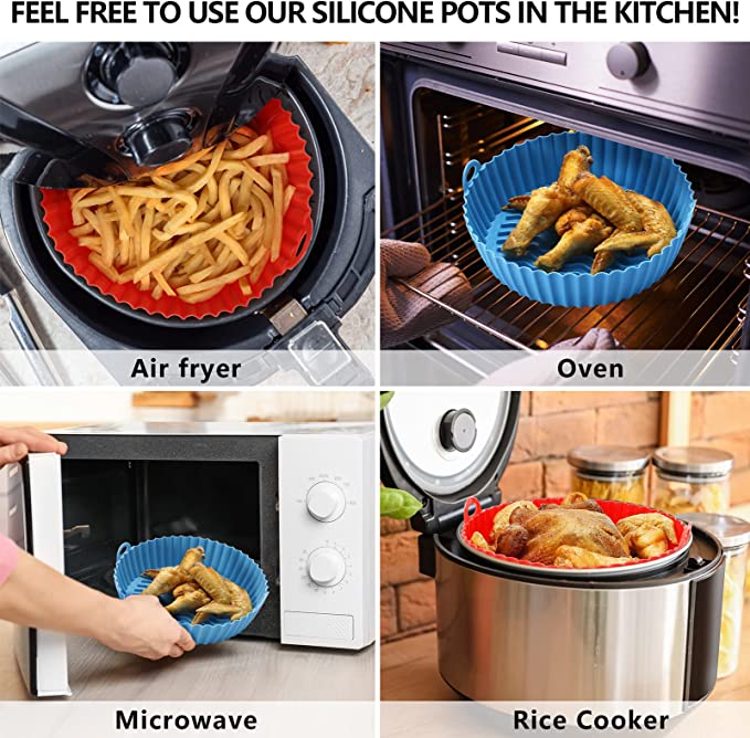 š„Last Day Saleš„Air Fryer Silicone Baking Tray