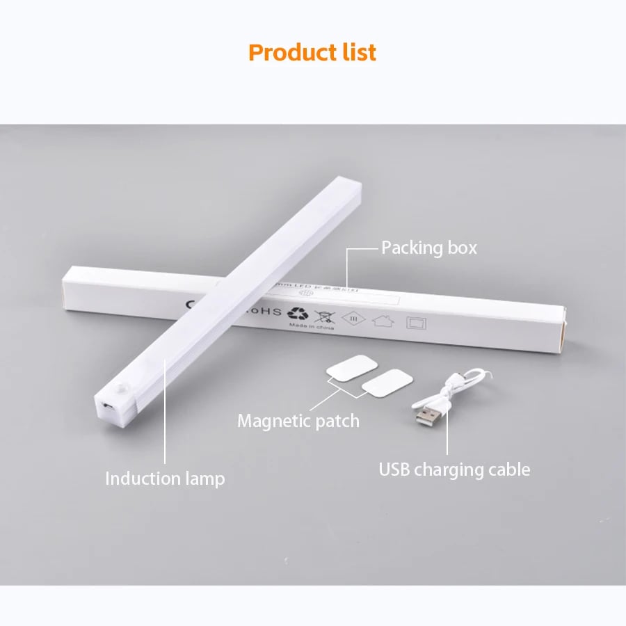 đ„ SISTA DAGEN REA 49% RABATT - đĄ Smarta Magnetiska Uppladdningsbara LED-Lampor med Sensor, Utan Stötar