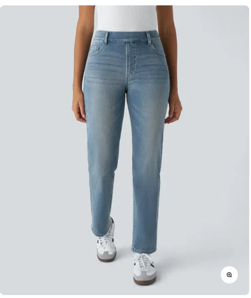 Lotte | Elastiska och bekväma byxor med hög midja