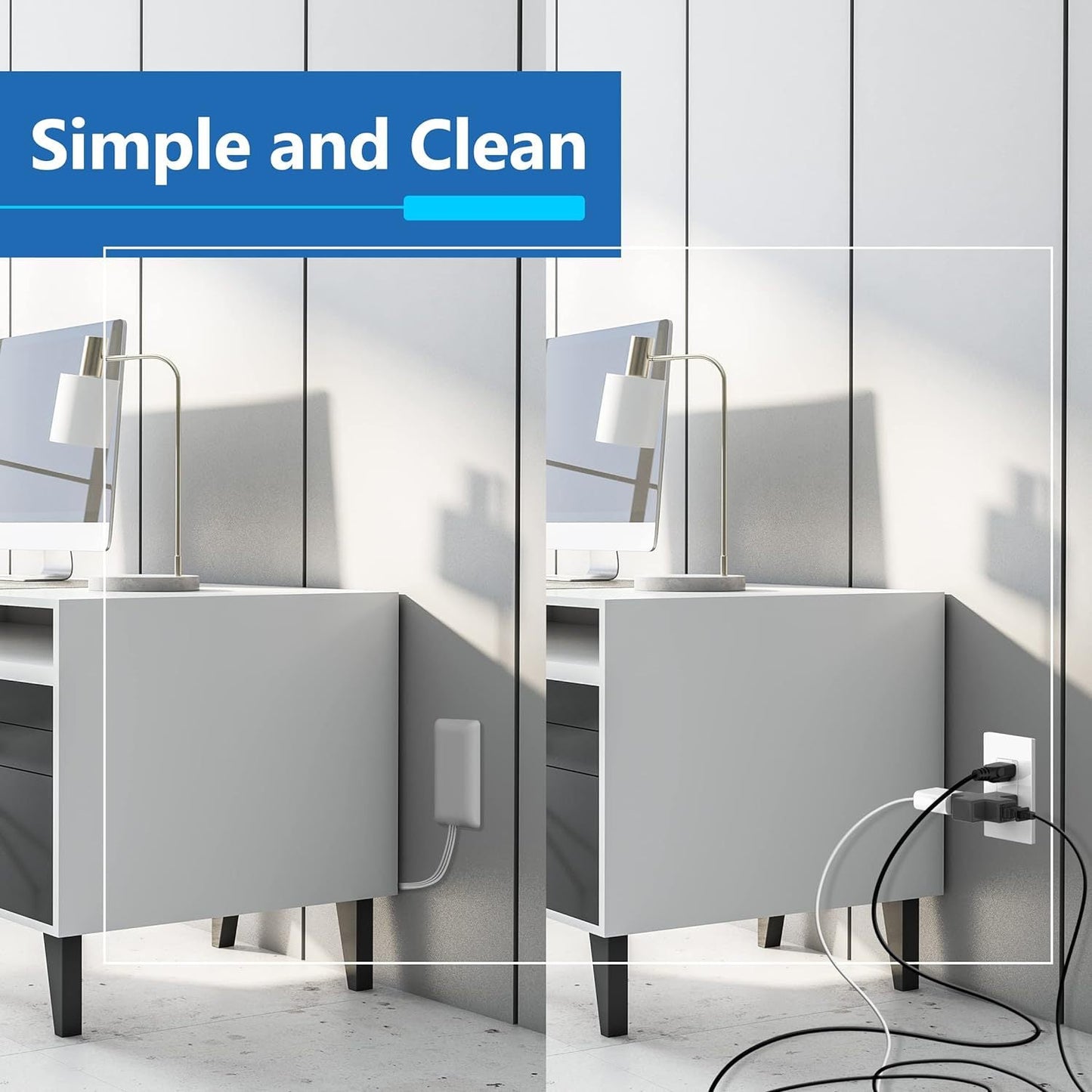 Förlängningssladd för hushållsuttag