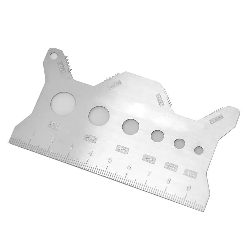 đ„Stainless Steel Double-Sided Bolt Gauge Card