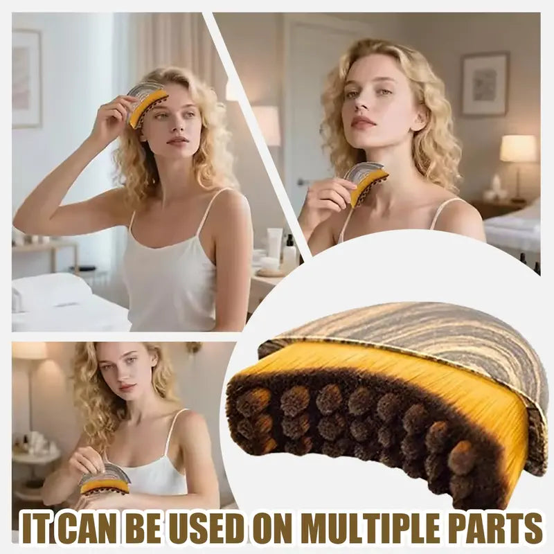 Lymfatisk kontur ansiktsborste