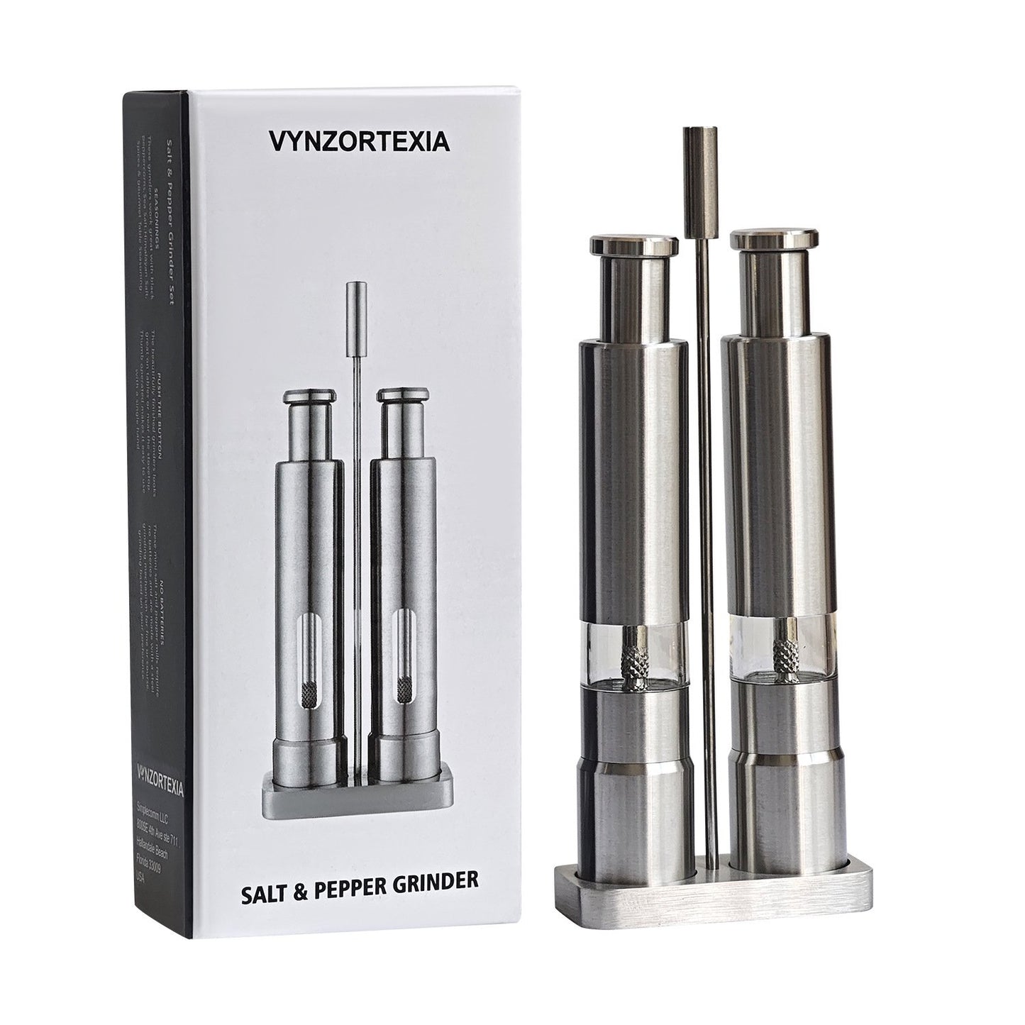 đ„Stainless Steel Salt And Pepper Grinder