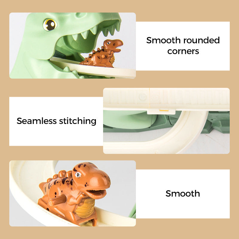 Elektriskt lekset Dinosaurie Chase Race Track