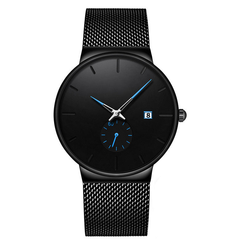 ⌚ 50% RABATT NU! ⚡ Minimalistisk vattentät kvartsklocka för män – Snygg enkel design, exakt tidtagning och daglig vattentät funktion ✨