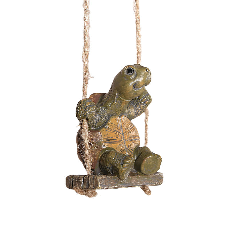 🐢Nyckfull sköldpaddsgungadekoration🌿