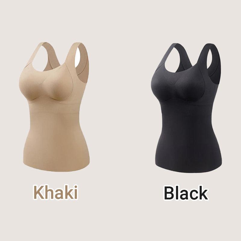 💖Black Friday Storrea 49% RABATT🌹[Kvinnors present] Termo linnen med inbyggd BH för kvinnor