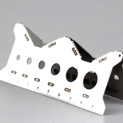 💥Stainless Steel Double-Sided Bolt Gauge Card