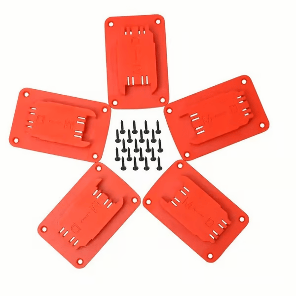🔥Tool Holders for Dewalt 20V/12V Drill Tool Mount Fit for Milwaukee M18 Tools Yellow