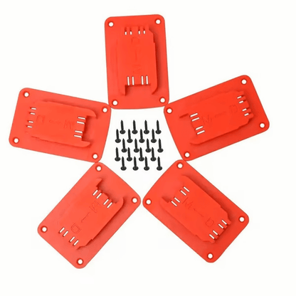 🔥Tool Holders for Dewalt 20V/12V Drill Tool Mount Fit for Milwaukee M18 Tools Yellow
