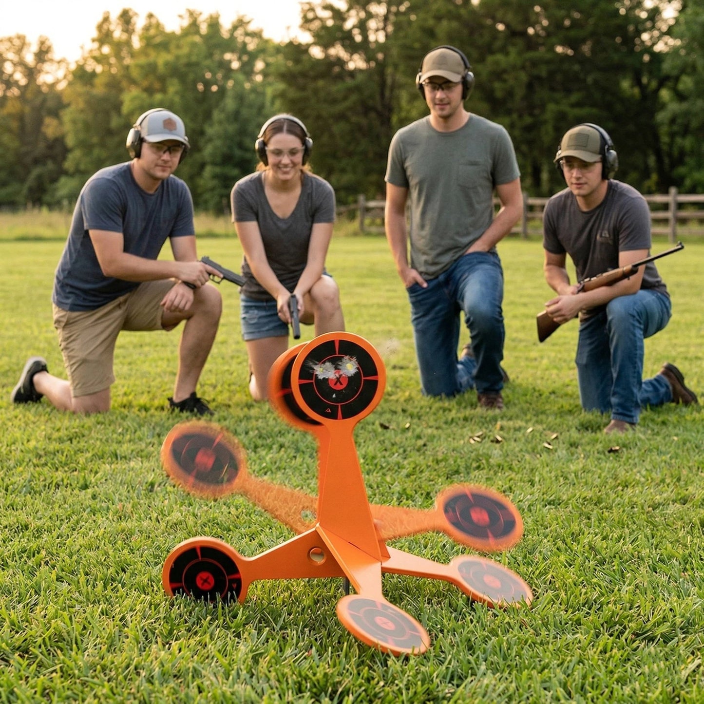 🏆Tidsbegränsad rea 49% RABATT 🎯 Snurrande skjutmål (förtjockad vändrulle)