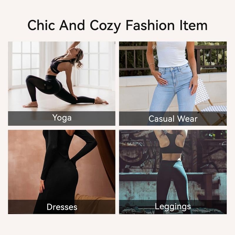 (köp 1 få 1 gratis) 7A Antibakteriella yogabyxor i issiden 💪❄️