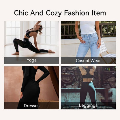 (köp 1 få 1 gratis) 7A Antibakteriella yogabyxor i issiden 💪❄️