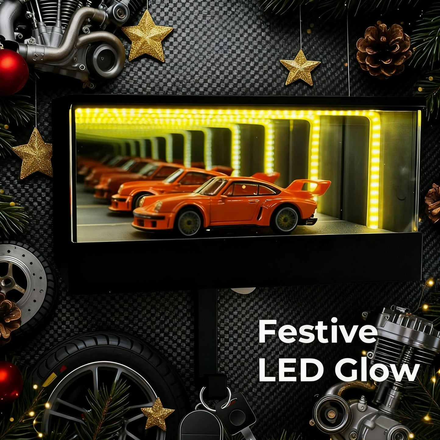 Den perfekta julklappen🎅 Infinity Garage Nyckelring