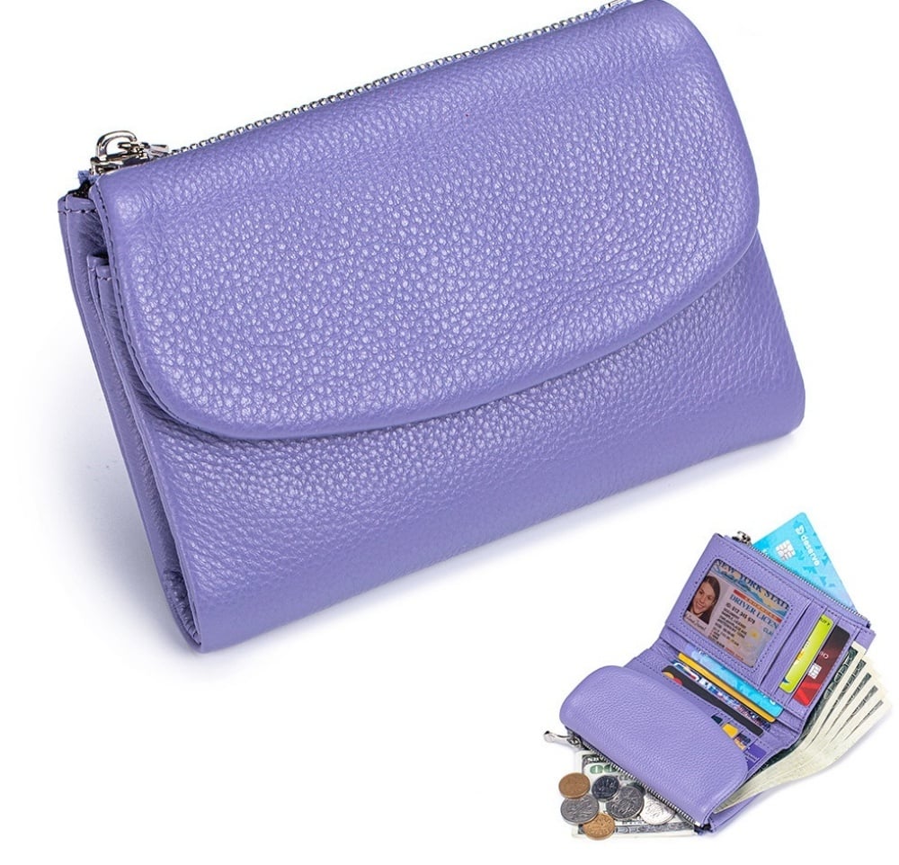 ⏰⏰Unisex Pebble Leather Wallet🔥