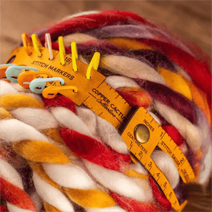 🧶The Crafters' Multi-Wrap | 7-in-1 Leather Measuring Tool