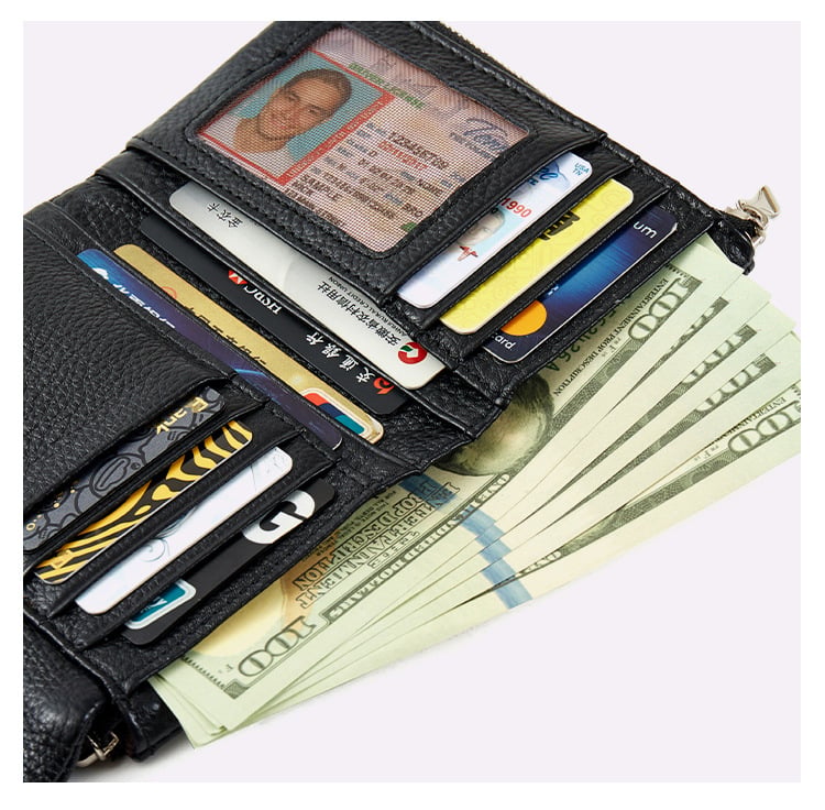 ⏰⏰Unisex Pebble Leather Wallet🔥