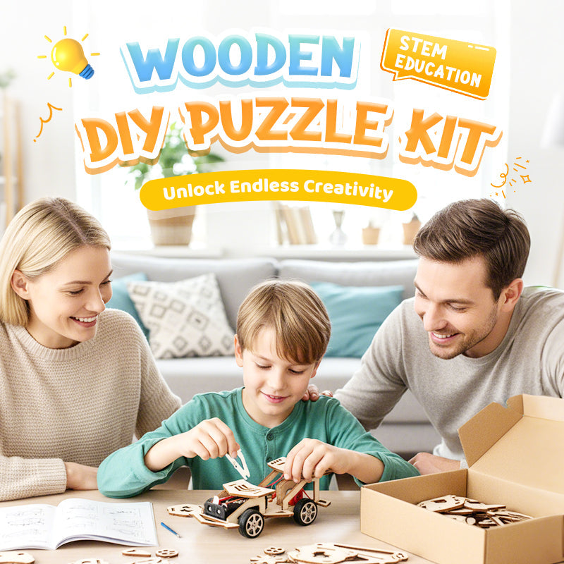 🧩 DIY Kreativa Tekniska Leksaker - Bygg & Lär med Elektronikkomponenter, Rolig STEM-utbildning för Barn 🚀📦
