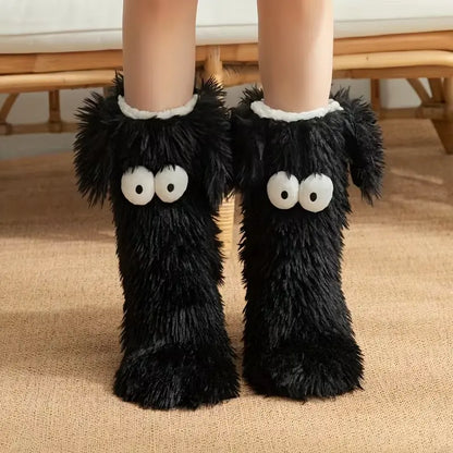🤗Cute Plush Slippers Socks