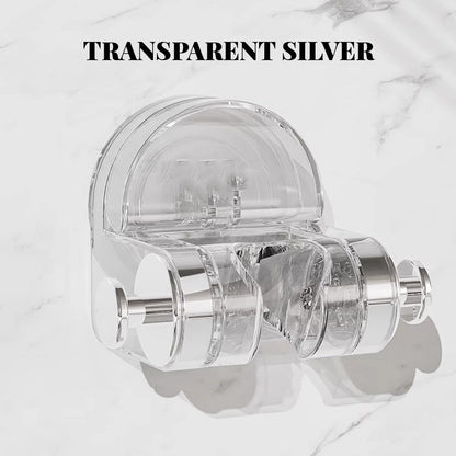 Justerbart duschhuvudfäste utan borrhål