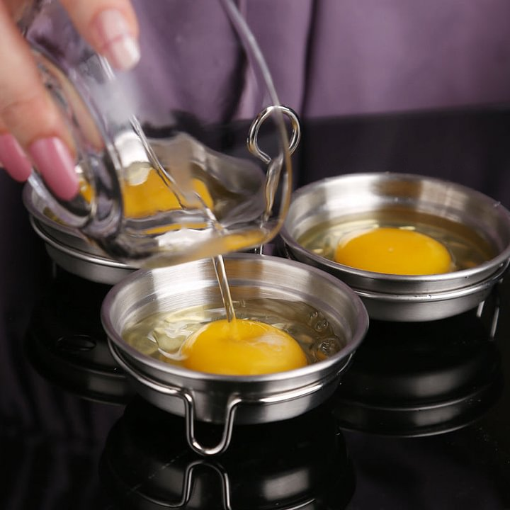 🎁🔥 HET REA – 50% RABATT! 🥚 Äggkokare i 304 rostfritt stål – Livsmedelsklassad, stadig och lätt att lossa design ✨🍳
