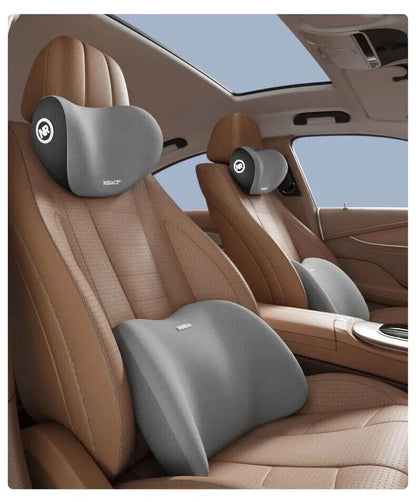 ✨3% rabattkod: NOR3⏰Car Headrest Neck and Waist Pillow🚗🛋️