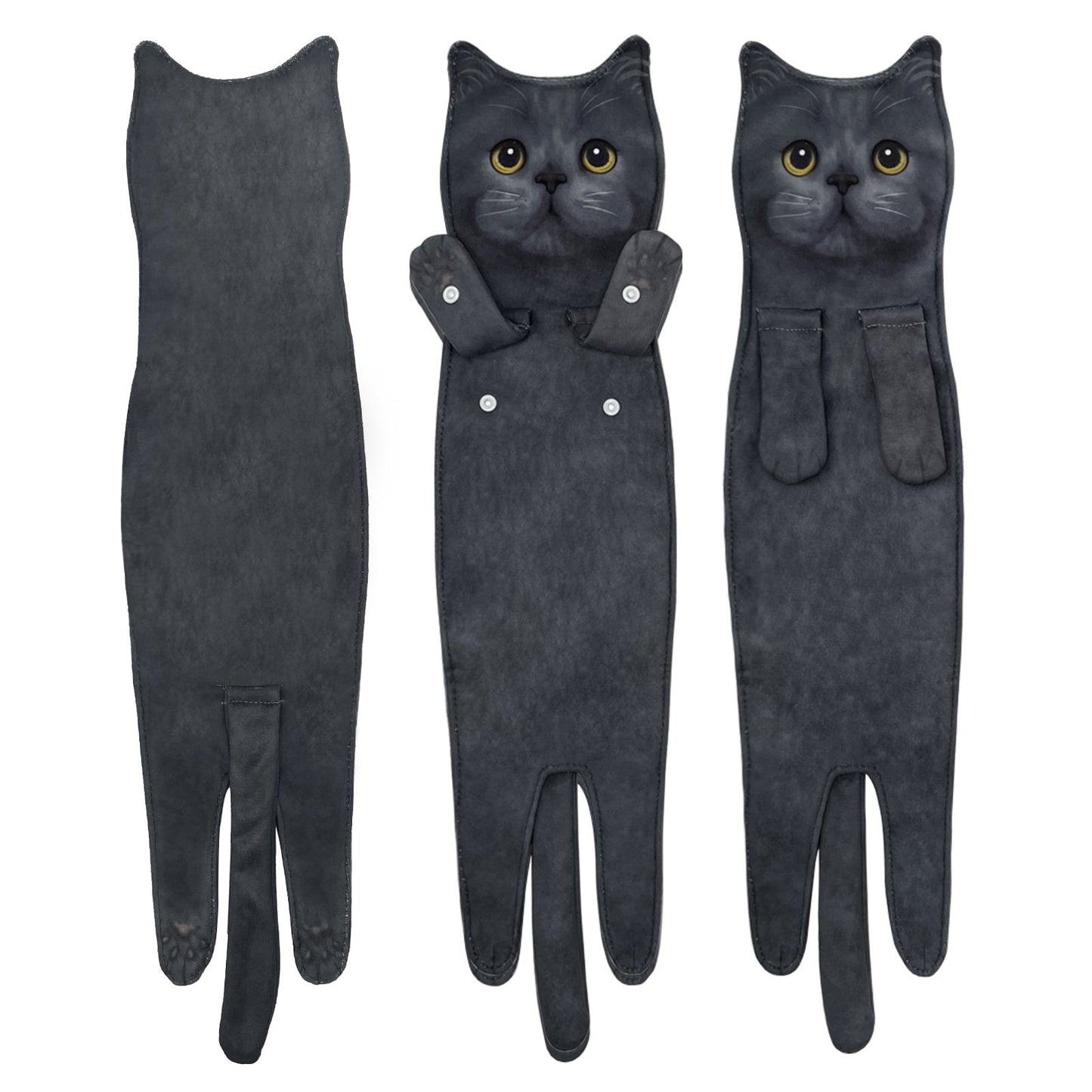🎁  Funny Cat Hand Towels