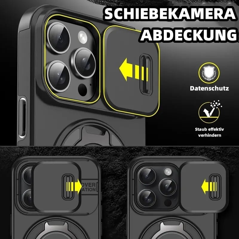 Mobilskal med glidande kameraskydd för iPhone 17 16 15 14 13 12 Pro Max