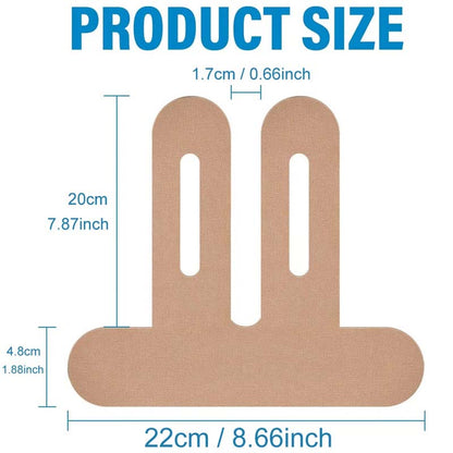 Knäskydd för sport | Andningsbara och vattentäta förskurna tejper]