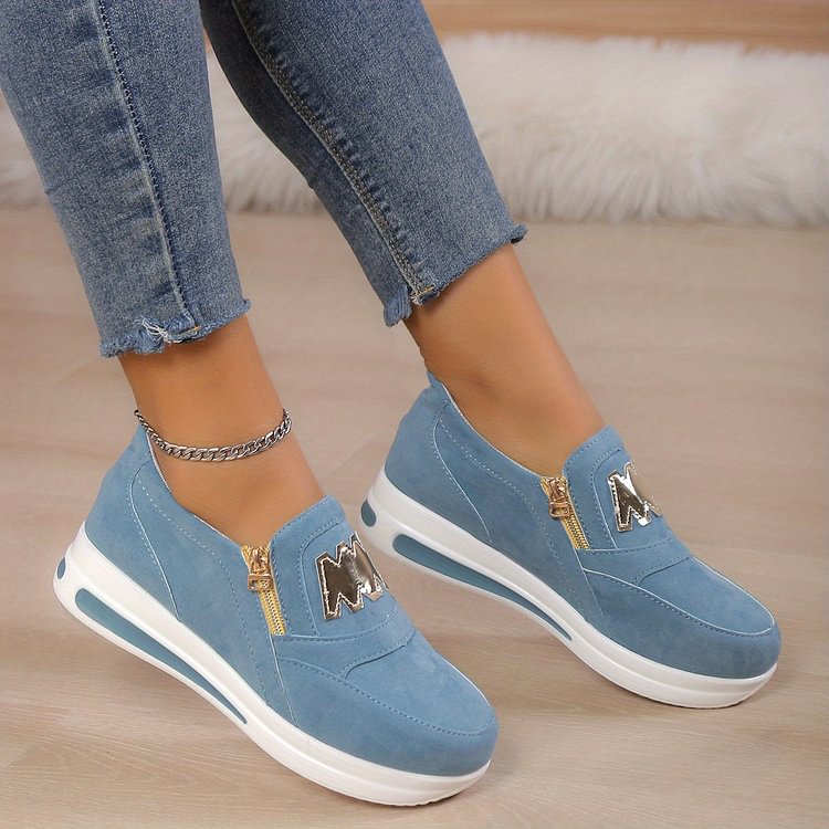 👟🌿 50% RABATT!   Ortopediska Skor för Kvinnor – 3-valvsstöd, Andningsbara & Halksäkra!
