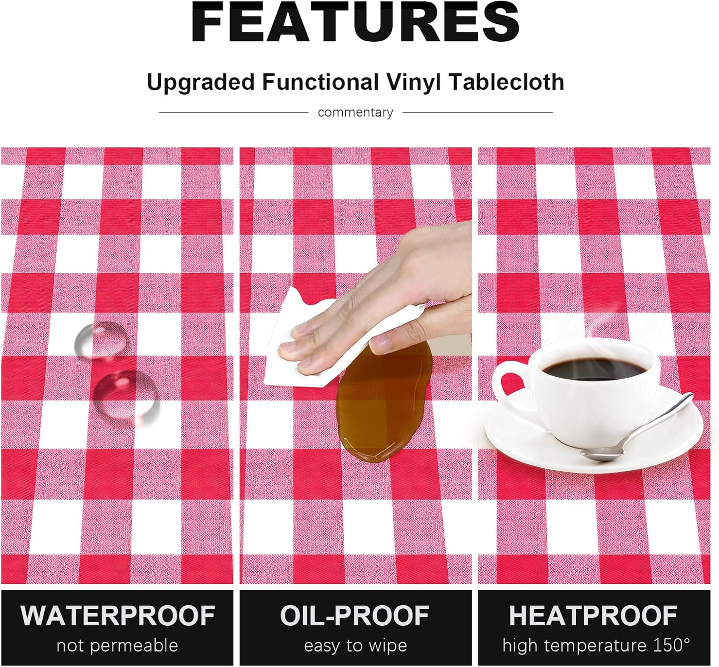 Kit för duk till picknickbord