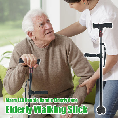 Larm-LED-Doppelhandgriff-Seniorenstock
