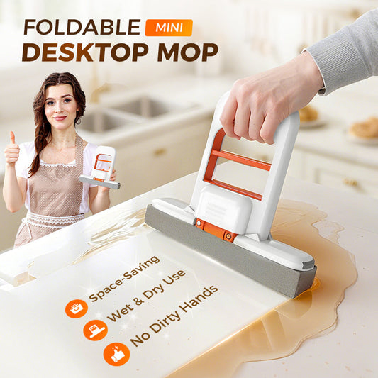 ⏳⭐ Köp 1 få 1 gratis 🧹 Självvridande & bärbar minimopp