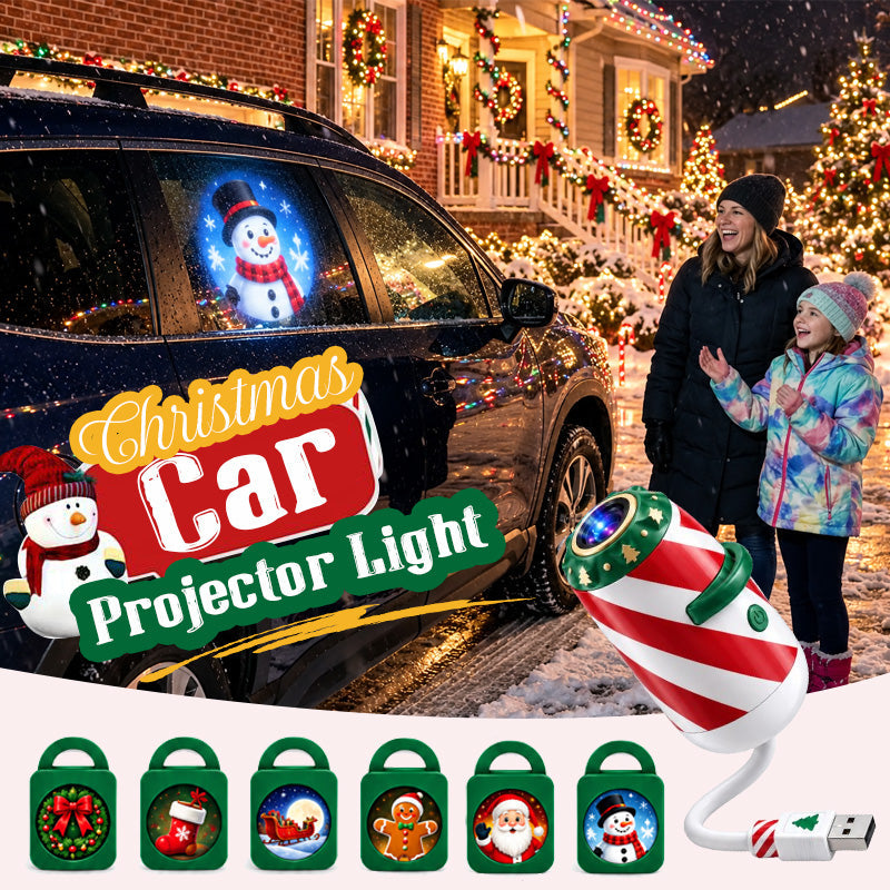 Merry Ride jul-projektorlampa för bil✨3% rabattkod: NOR3