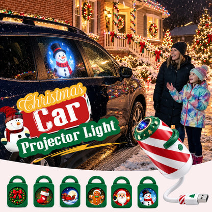 Merry Ride jul-projektorlampa för bil✨3% rabattkod: NOR3
