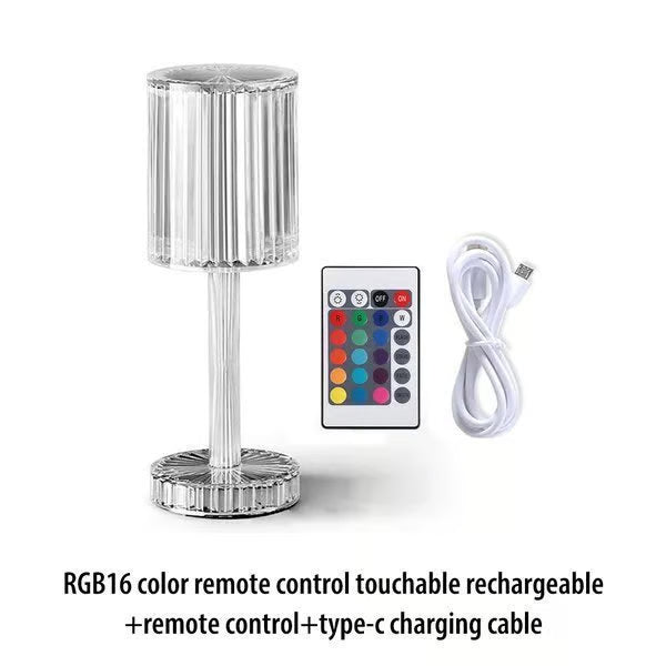 Touching Control Crystal Lamp