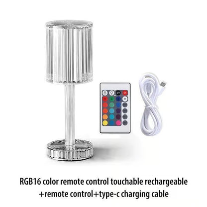 Touching Control Crystal Lamp