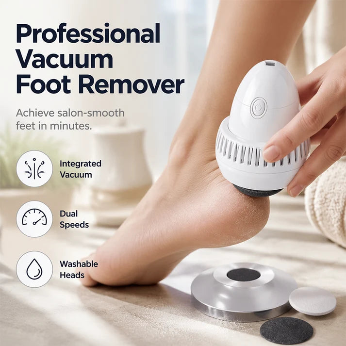 🔥 50 % RABATT NU! 🦶 Professionell Elektrisk Fotfil – Effektiv Borttagning av Förhårdnader för Mjukare Fötter ✨