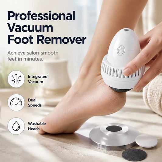 🔥 50 % RABATT NU! 🦶 Professionell Elektrisk Fotfil – Effektiv Borttagning av Förhårdnader för Mjukare Fötter ✨