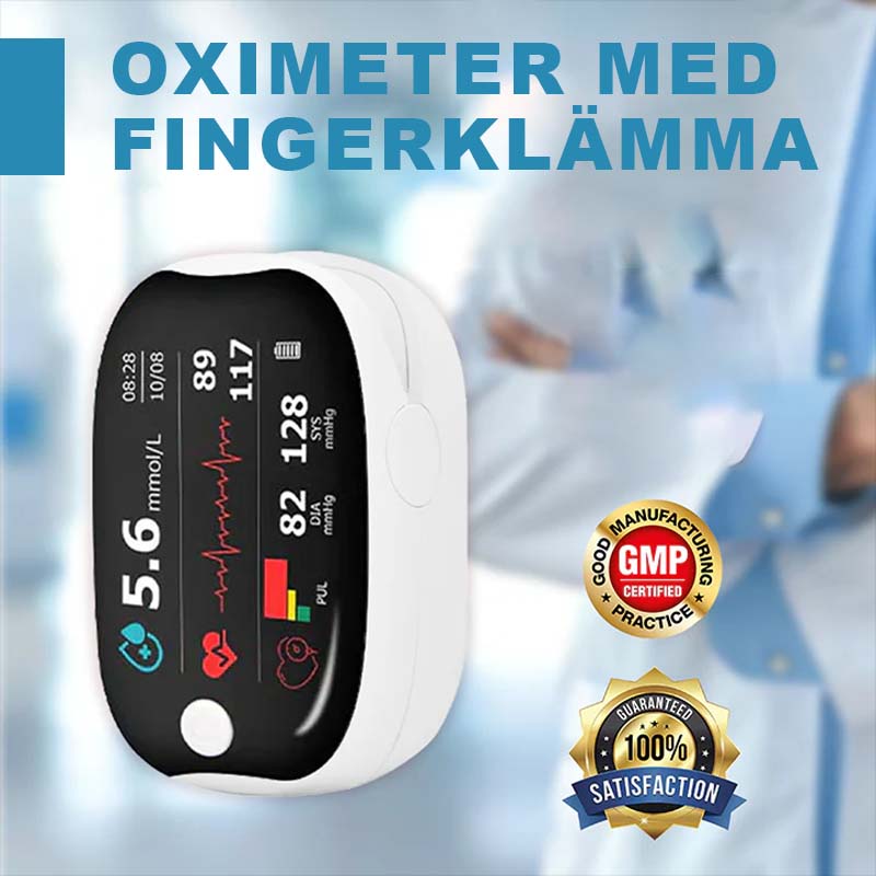 Fingerklämma Oximeter