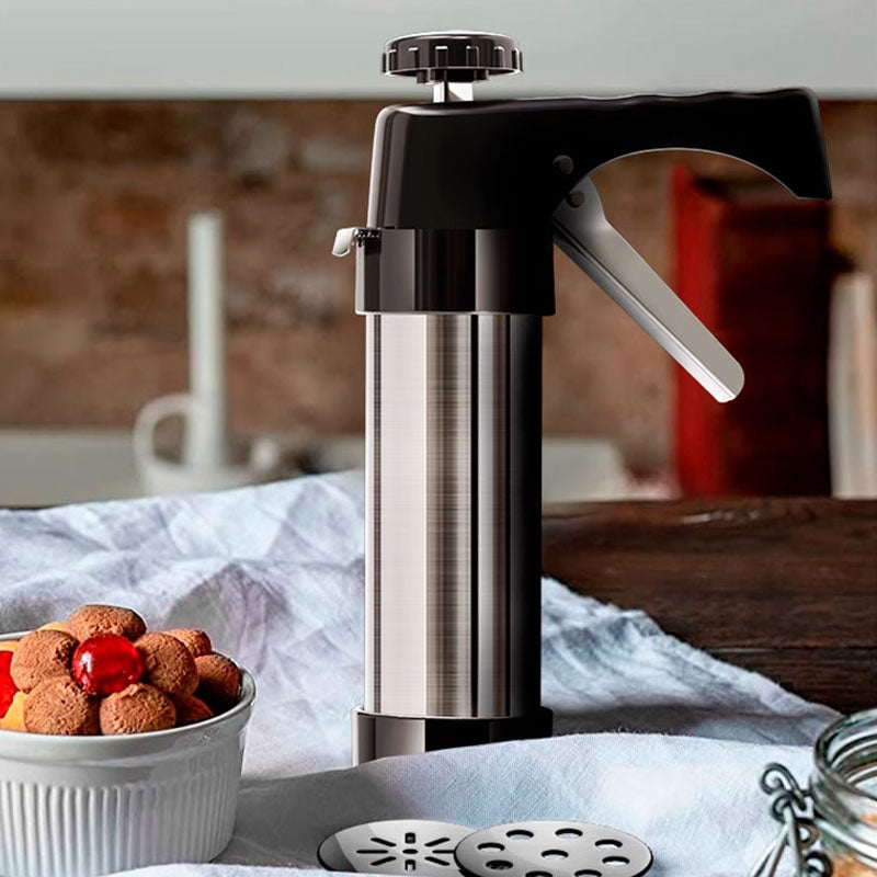 Kakpresspistol i rostfritt stål: Enkel formning och hållbar konstruktion