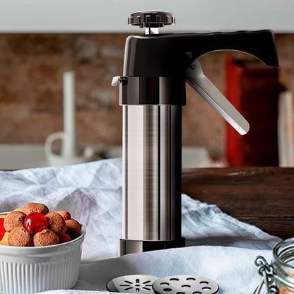 Kakpresspistol i rostfritt stål: Enkel formning och hållbar konstruktion