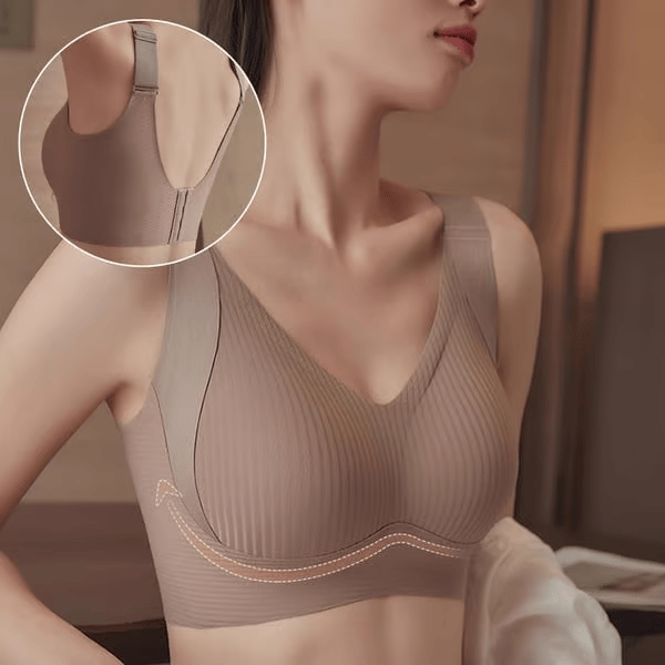 🏆Wire-Free Non-Marking Skin-Friendly Push-Up Bra