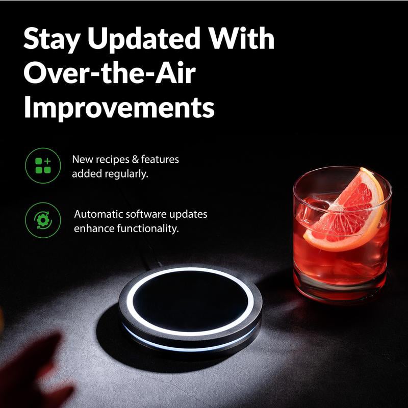 The Smart Coaster 2.0 | Effortless, Professional Cocktails at Home 💡🔒