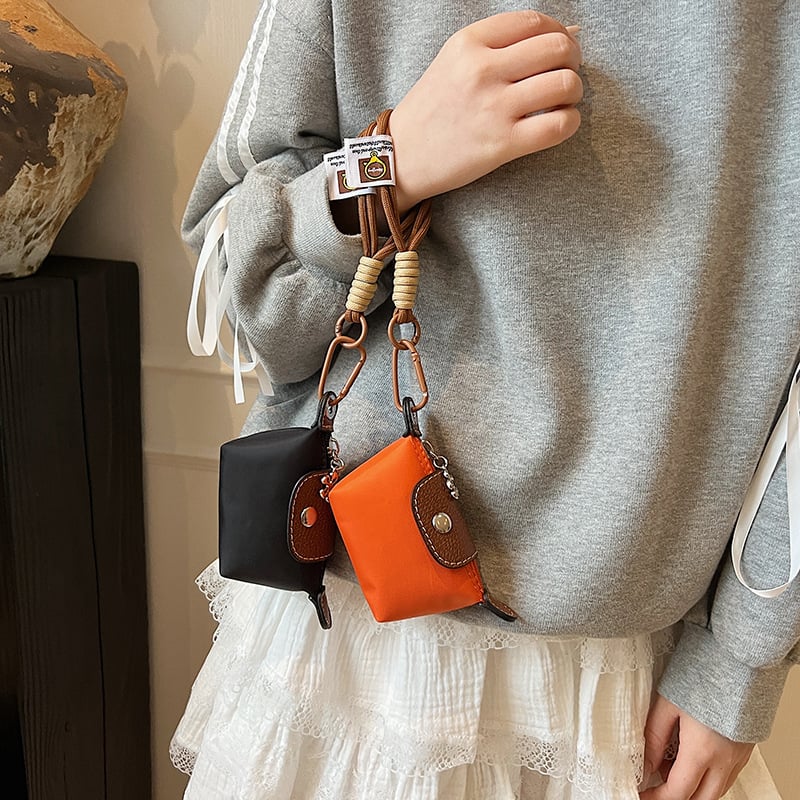 👛 Women's Mini Wallet - Detachable Wrist Strap