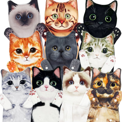 🎁  Funny Cat Hand Towels