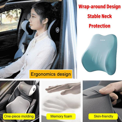 ✨3% rabattkod: NOR3⏰Car Headrest Neck and Waist Pillow🚗🛋️